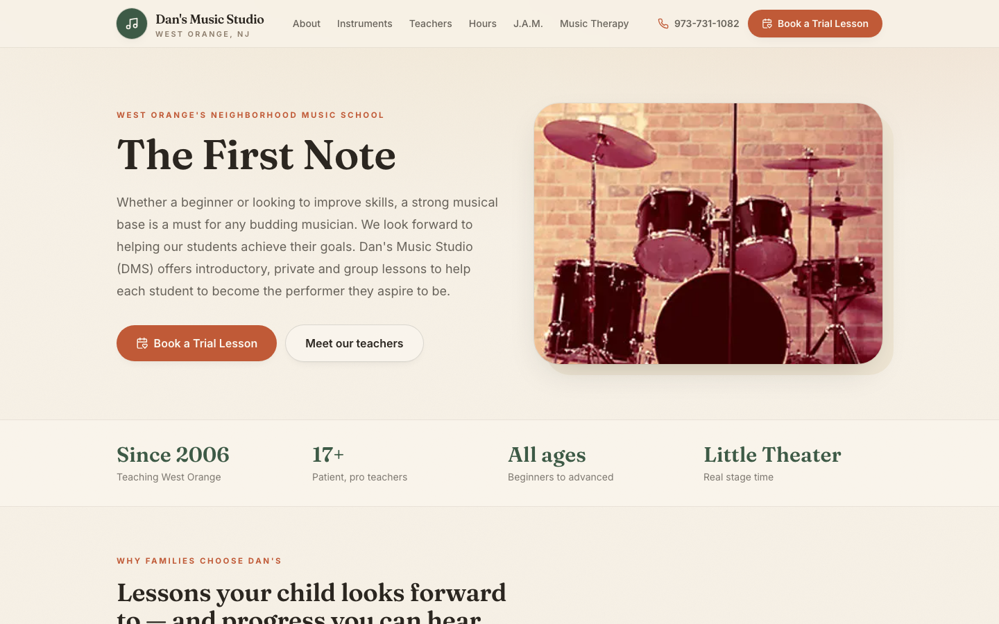 Dan's Music Studio screenshot
